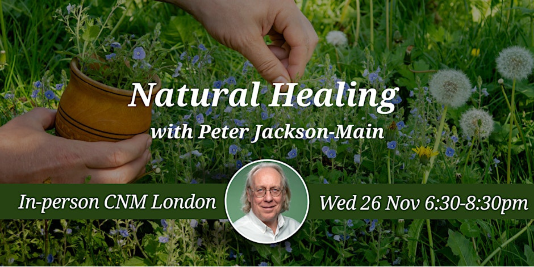 Natural Healing with Peter Jackson-Main